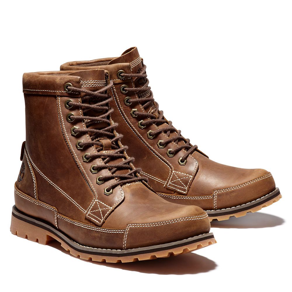 Timberland 6-Inch Μποτακια Ανδρικα Καφε - Earthkeepers® Originals Ii - Greece 8450379-LB